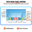 Commercial 16L 1155W Double Frozen Margarita Ice Slushie Drink Maker Machine (SAK95281) - Saksby Wholesale - Control Panel