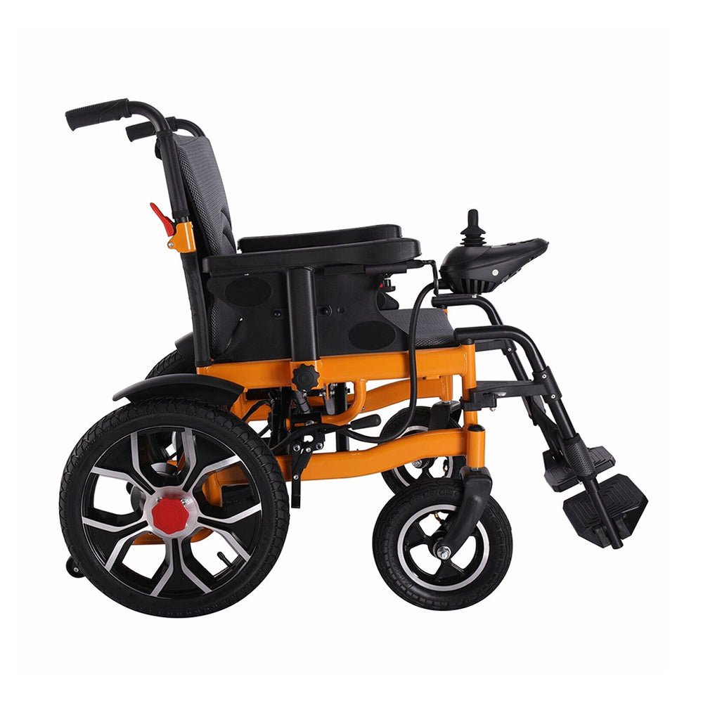 18" Heavy Duty 500W Electric Mobility Power Wheelchair, 265 LBS (98471625) - SAKSBY.com - Power Sweepers - SAKSBY.com