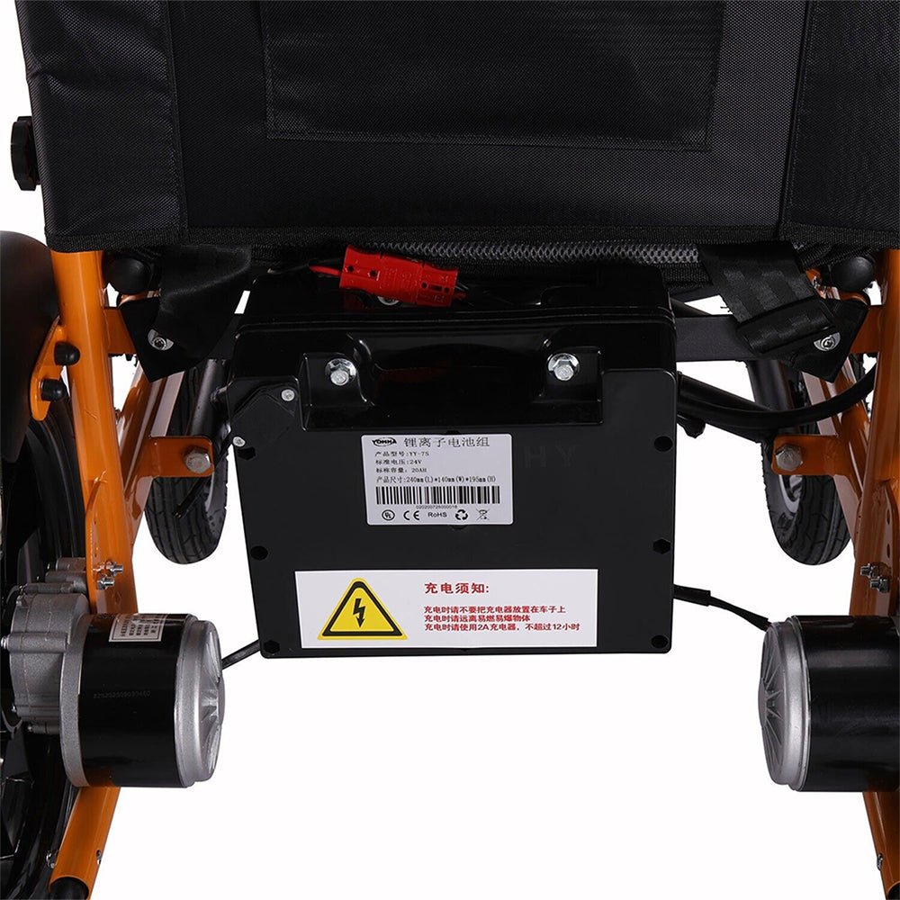 18" Heavy Duty 500W Electric Mobility Power Wheelchair, 265 LBS (98471625) - SAKSBY.com - Power Sweepers - SAKSBY.com