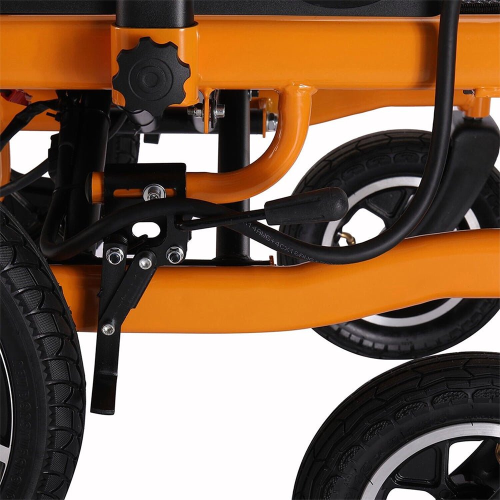 18" Heavy Duty 500W Electric Mobility Power Wheelchair, 265 LBS (98471625) - SAKSBY.com - Power Sweepers - SAKSBY.com