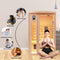 2-Person Low EMF FAR-Infrared Heat Wood Home Personal Spa Sauna With Ceramic Heaters, 1760W (SAK25714) - Saksby Wholesale - Benefits Details