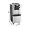 20-30L/H 2450W Commercial Soft Serve Ice Cream Machine Maker (SAK17494)- Saksby Wholesale - 
Dimensions