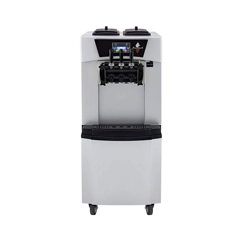 20-30L/H 2450W Commercial Soft Serve Ice Cream Machine Maker (SAK17494)- Saksby Wholesale - Front View