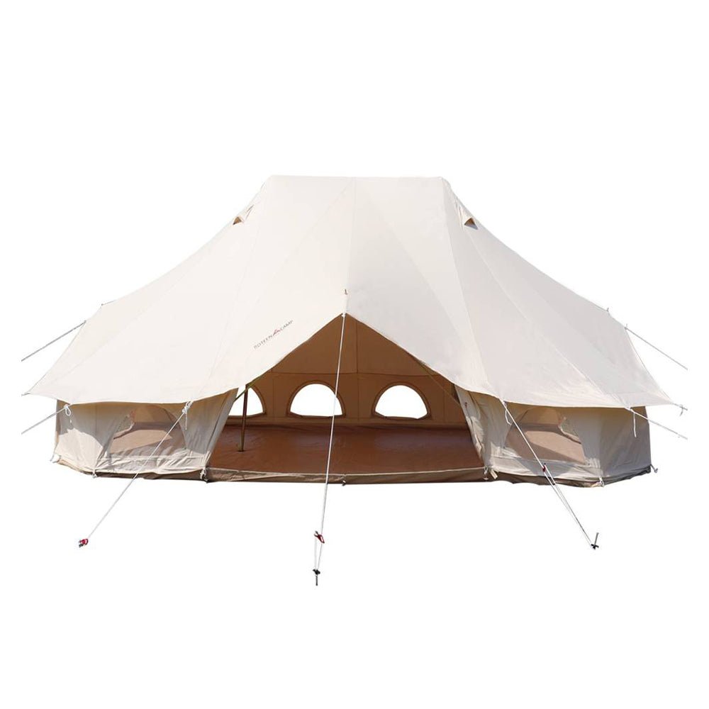 20FT Large Luxury Glamping Yurt Teepee Canvas Camping Tent (98537612) - SAKSBY.com - Yurt Tent - SAKSBY.com