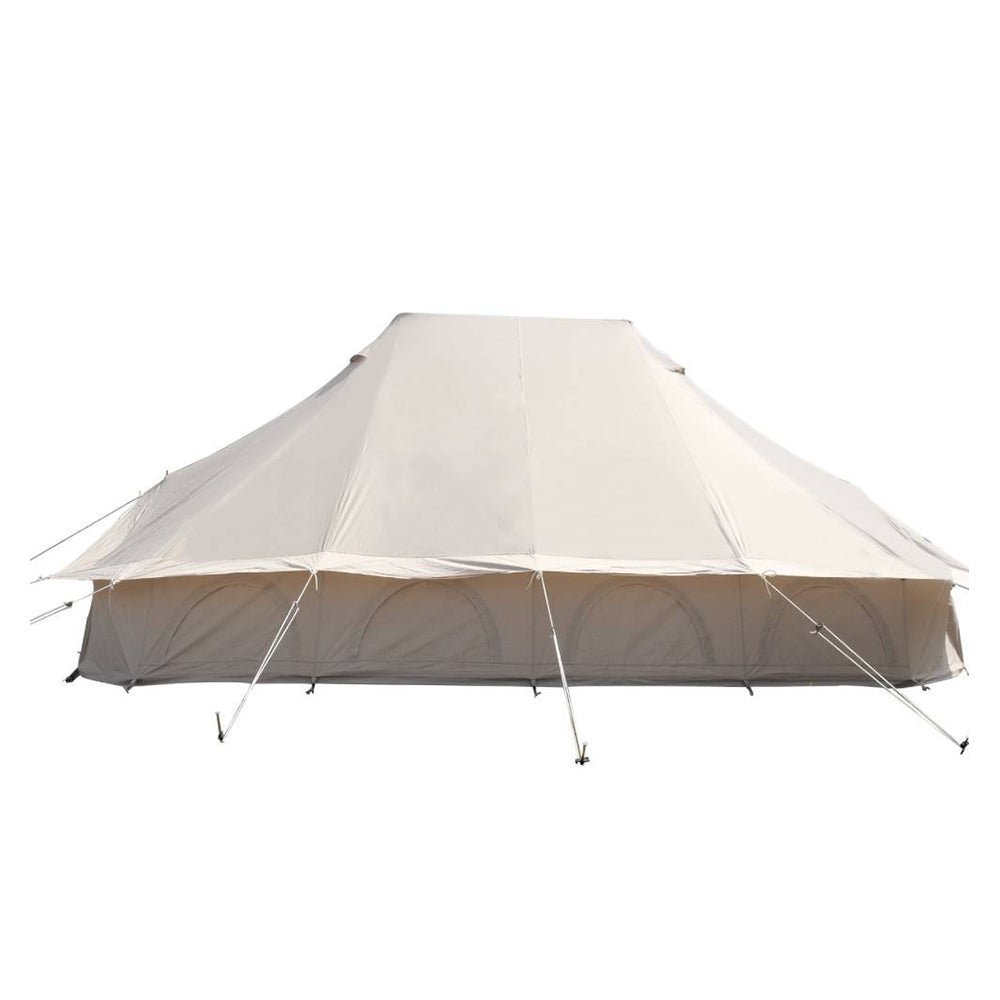 20FT Large Luxury Glamping Yurt Teepee Canvas Camping Tent (98537612) - SAKSBY.com - Yurt Tent - SAKSBY.com