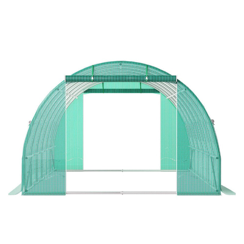 20FT Large Outdoor Backyard Walk-In Greenhouse W/ Galvanized Frame Kit, (20 x 10 x 7)' (96874150) - Zoom Parts View