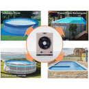 21" Heavy Duty Electric Home Above And Inground Swimming Pool Heater Pump, 5000 Gallons (94751382) - Comparison View