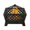 23" Square Metal Outdoor Patio Fire Pit - SAKSBY.com - Sports & Outdoors - SAKSBY.com