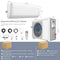 23000 BTU Mini Split Wall Mounted Air Conditioner & Ductless Heater W/ 5 Operation Modes (93752810) - Zoom Parts View