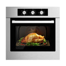 24" Premium High Temperature Single Electric Powered Wall Oven, 2300W (91304862) - SAKSBY.com - Wall Ovens - SAKSBY.com