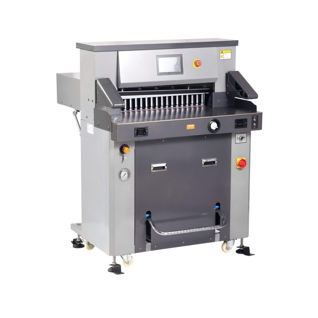 26-Inch Electric Heavy-Duty Hydraulic Paper Cutter Machine With Touchscreen (SAK92518) - Saksby Wholesale - Front Side VIew