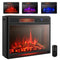 28" Electric Freestanding Recessed Fireplace Heater W/ Remote (97541980) - SAKSBY.com - Home Improvement - SAKSBY.com