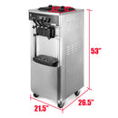 3 Flavor Commercial Stainless Steel Soft Serve Ice Cream & Frozen Yogurt Maker Machine (94825173) - Measurement View