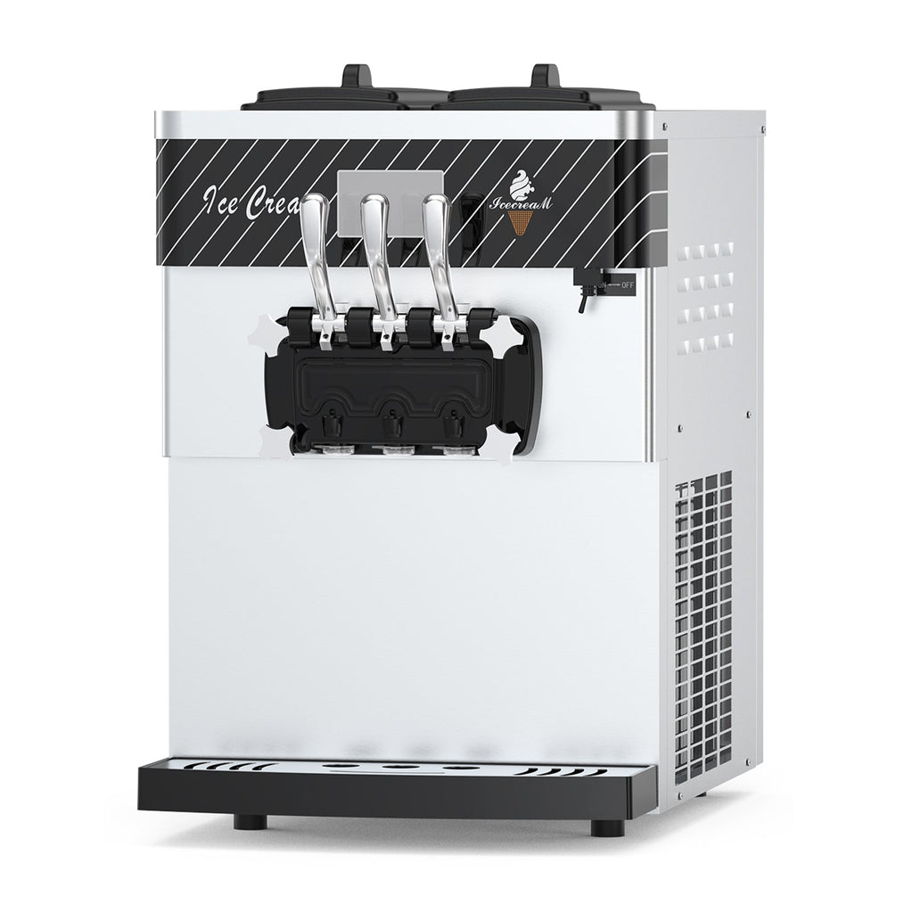 3 Flavor Soft Serve Commercial Ice Cream Maker Machine (97582146) - SAKSBY.com - Ice Cream Makers - SAKSBY.com
