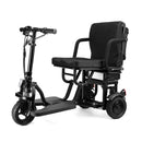EZG 3-Wheel Electric Heavy Duty Lightweight Powered Mobility Scooter For Adults, 280LBS (SAK47361) - Saksby Wholesale - Front Left View