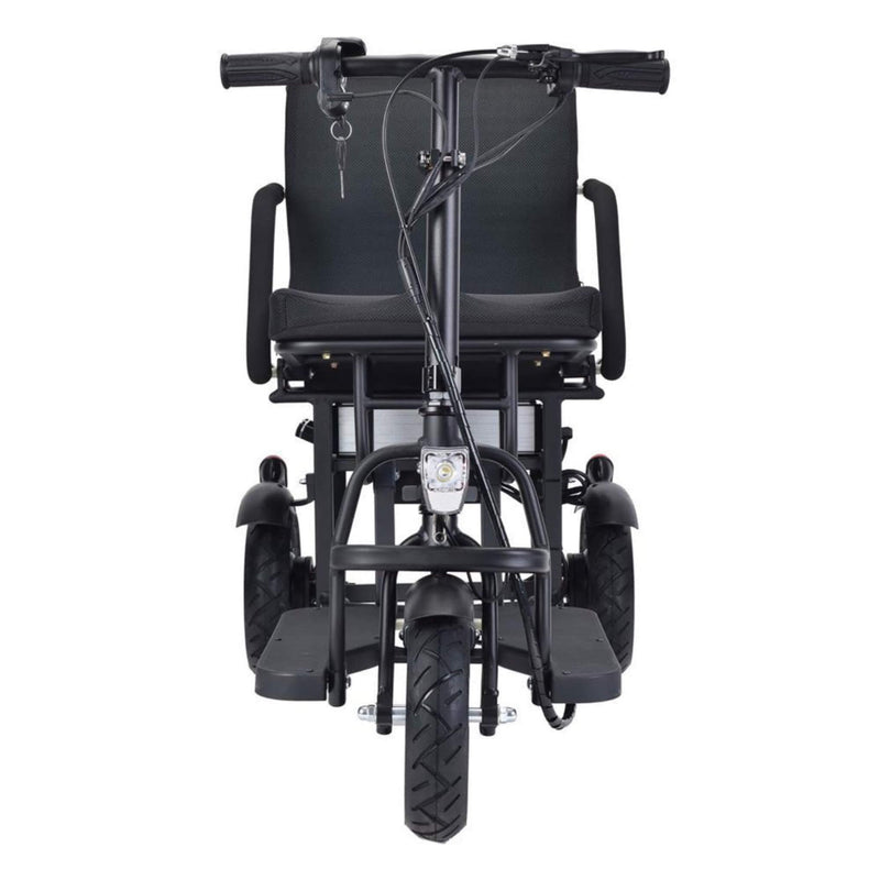 EZG 3-Wheel Electric Heavy Duty Lightweight Powered Mobility Scooter For Adults, 280LBS (SAK47361) - Saksby Wholesale - Front Features View