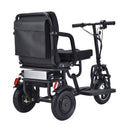 EZG 3-Wheel Electric Heavy Duty Lightweight Powered Mobility Scooter For Adults, 280LBS (SAK47361) - Saksby Wholesale - Back Right View