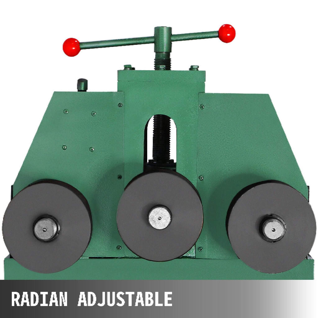 32" Heavy Duty Electric Industrial Square Pipe Tube Bender Machine W/ Die Set (98521576) - Radian Adjustable View
