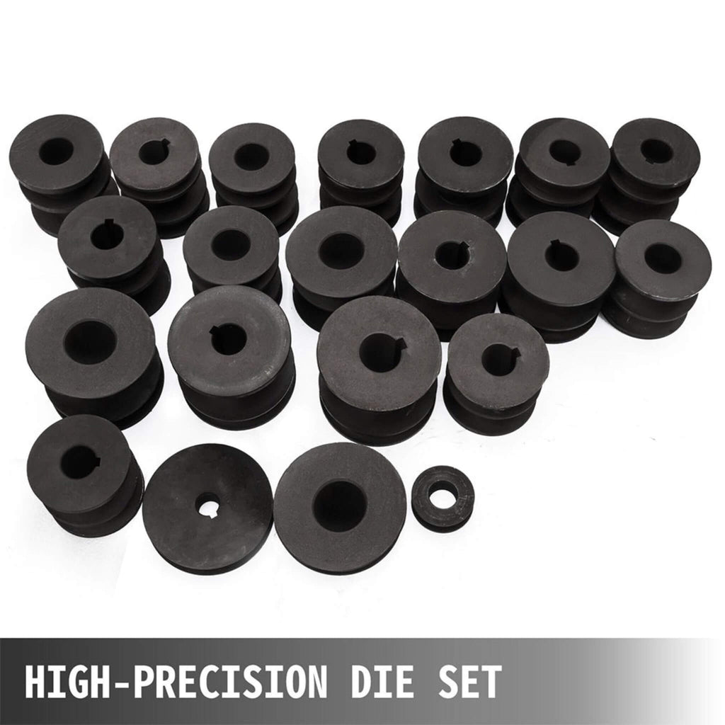 35-Inch Heavy-Duty Electric Multi-Function Industrial Square Pipe Tube Bender Machine W/ Die Set (SAK16482) - Saskby Wholesale - Die Set View