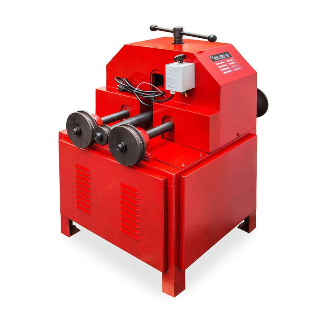 35-Inch Heavy-Duty Electric Multi-Function Industrial Square Pipe Tube Bender Machine W/ Die Set (SAK16482) - Saskby Wholesale - Front Left View