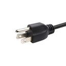 3KW Premium Electric Commercial Stainless Steel Double Deck Pizza Oven (SAK81427) - Saksby Wholesale - Standard Power Cord