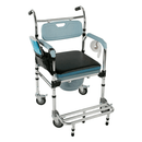 4-In-1 Multifunctional Commode Shower Bath Wheelchair - SAKSBY.com - Toilet Frames & Commodes - SAKSBY.com