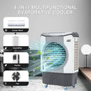 4-In-1 Portable Indoor Outdoor Evaporative Air Cooling Fan, 9740 CFM (91025436) - SAKSBY.com - Front View
