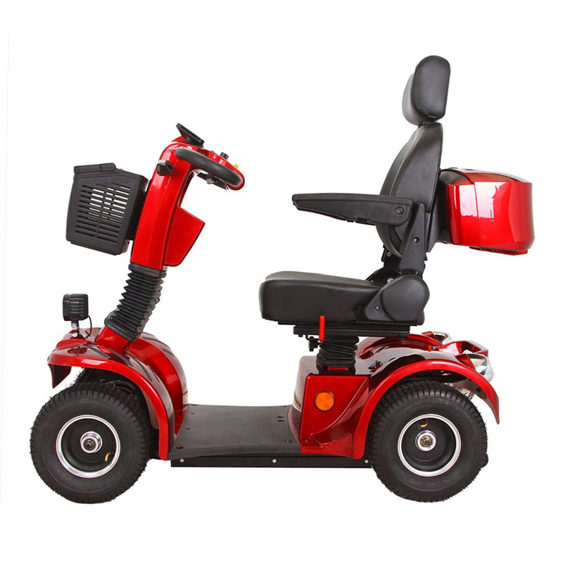 4-Wheel Heavy Duty 48V20AH Electric All-Terrain Mobility Scooter, 500W (93647251) - SAKSBY.com - Side View