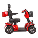 4-Wheel Heavy Duty 48V20AH Electric All-Terrain Mobility Scooter, 500W (93647251) - SAKSBY.com - Side View