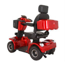 4-Wheel Heavy Duty 48V20AH Electric All-Terrain Mobility Scooter, 500W (93647251) - SAKSBY.com - Side View