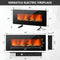 42" Electric Wall Mounted Freestanding Standalone Fireplace Heater W/ Remote Control (95786329) - SAKSBY.com - Home Improvement - SAKSBY.com