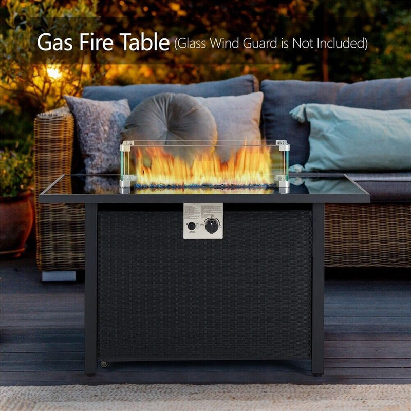 43" 50,000 BTU Outdoor Patio Propane Gas Fire Pit Table (91486067) - SAKSBY.com - Propane Fire Pits - SAKSBY.com