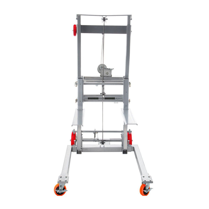 441LBS Heavy Duty Manual Material Stacker Winch Lift, 106.5" (96054213) - SAKSBY.com - Material Lift - SAKSBY.com