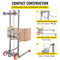 441LBS Heavy Duty Manual Material Stacker Winch Lift, 106.5" (96054213) - SAKSBY.com - Material Lift - SAKSBY.com