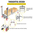 441LBS Heavy Duty Manual Material Stacker Winch Lift, 106.5" (96054213) - SAKSBY.com - Material Lift - SAKSBY.com