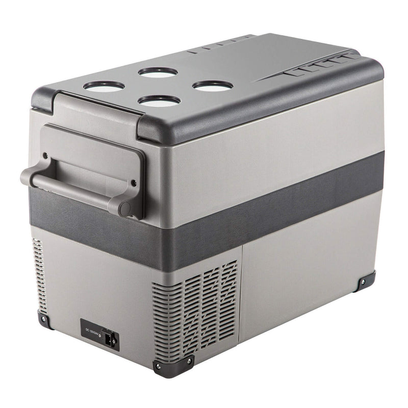 47.5QT MINI PORTABLE COMPACT 12V CAR REFRIGERATOR FREEZER COOLER, 45L (SAK68145) - Saksby Wholesale - Back Right View