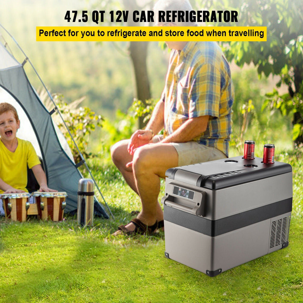 47.5QT Mini Portable Compact 12V Car Refrigerator Freezer Cooler, 45L - SAKSBY.com - Electric Scooters - SAKSBY.com