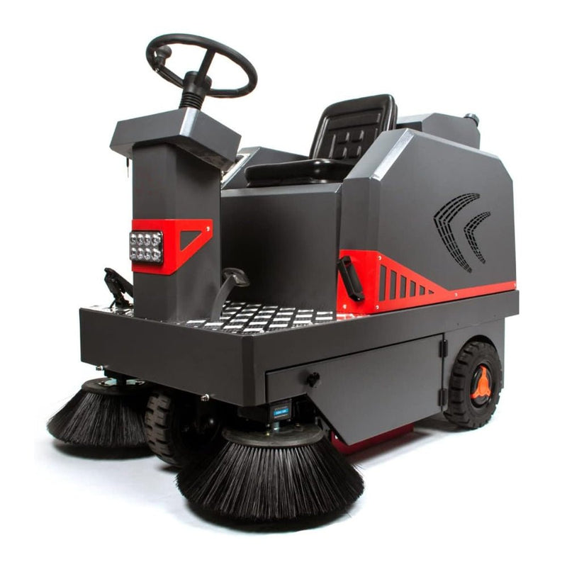 49" Heavy Duty Industrial Ride-On Floor Sweeper With Dust Bin (92718463) - SAKSBY.com - Power Sweepers - SAKSBY.com