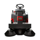 49-Inch Heavy-Duty 1400W Electric Industrial Ride-On Floor Sweeper With Dustbin (SAK18436) - Saksby Wholesale - Front View