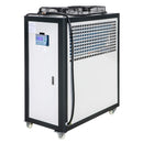 5 Ton Smart Air-Cooled SS Industrial Water Chiller With LCD Display & 53L Water Tank, 5HP (SAK26458) SAKSBY - Front Left View