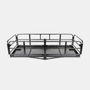 500LBS Folding Trailer Hitch Mounted Cargo Luggage Carrier Rack For Cars & SUVs (96827513) - SAKSBY.com - Front View