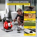 [50FT x 1/2"] Electric Drain Sewer Cleaning Snake Clog Auger Machine (SAK02907) - Saksby Wholesale - Application