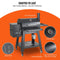 53" Heavy Duty Portable Wood Pellet BBQ Grill With Cart (SAK93641) - SAKSBY Wholesale - Accessories View
