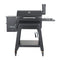 53" Heavy Duty Portable Wood Pellet BBQ Grill With Cart (SAK93641) - SAKSBY Wholesale - Front View