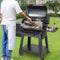 53" Heavy Duty Portable Wood Pellet BBQ Grill With Cart (SAK93641) - SAKSBY Wholesale - Grill View