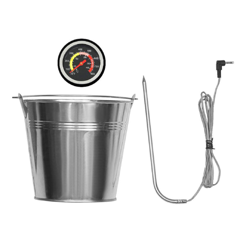 53" Heavy Duty Portable Wood Pellet BBQ Grill With Cart (SAK93641) - SAKSBY Wholesale - Other Accessories View