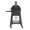 53" Heavy Duty Portable Wood Pellet BBQ Grill With Cart (SAK93641) - SAKSBY Wholesale - Side View