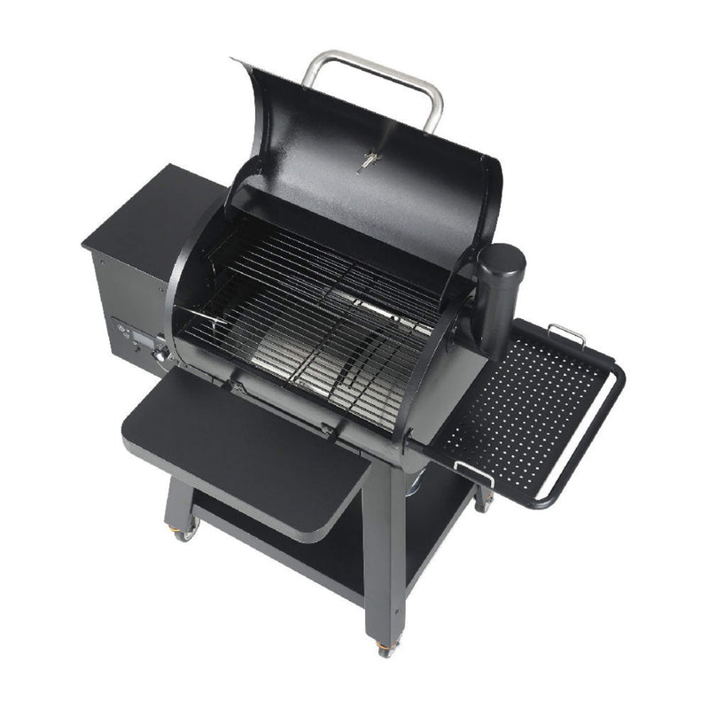 53" Heavy Duty Portable Wood Pellet BBQ Grill With Cart (SAK93641) - SAKSBY Wholesale - Top View