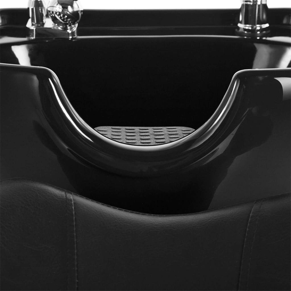 53-Inch Large Premium Salon Barber Backwash Shampoo Chair W/ Bowl, Sink & Footrest (SAK18745) - Saksby Wholesale - Zoom Parts View