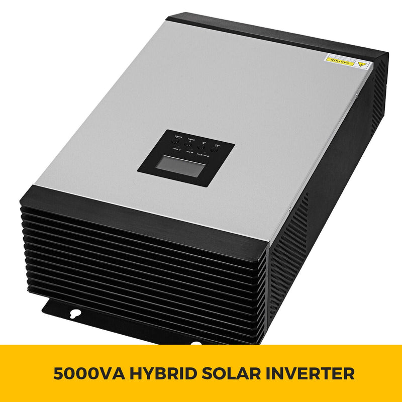 5KVA MPPT Hybrid Solar Inverter With Built-In 60A Pure Sine Charger Controller (92531074) - Side View